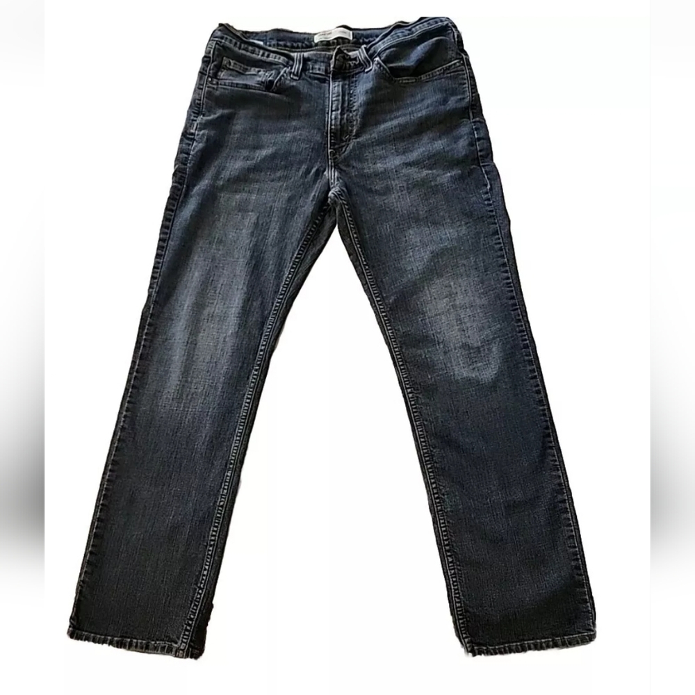 Levi Strauss & Co. Men's Jeans Athletic Fit Signature 32 x 30 Blue Cotton Pullon